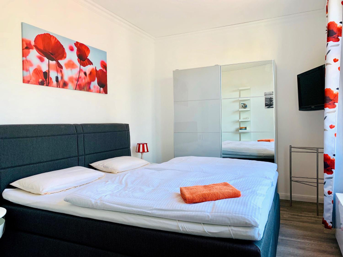 Bedroom 2, App Kronenburg, Rostock