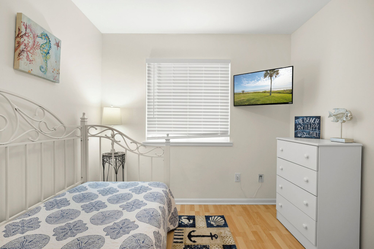 Bedroom 3, Sun Kissed Cottage by Distinctive Beach Rentals, Saint Johns