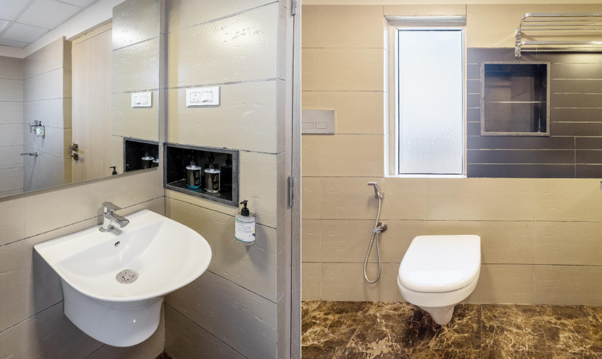Bathroom 5, Treebo Nestlay Rooms Gummidipoondi, Thiruvallur
