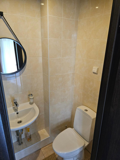 Bathroom 5, Tower Hotel, Ventspils