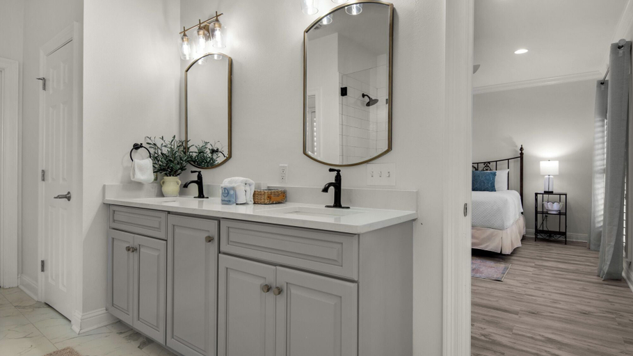 Bathroom 4, Seacrest Lagoon Pool - Free Tram to Beach - Sleeps 12, Walton