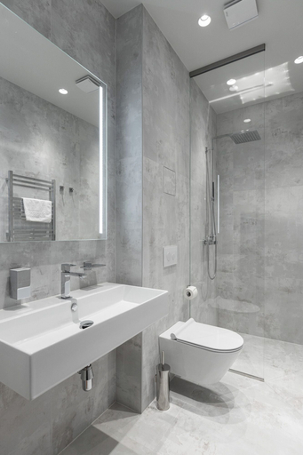 Bathroom 3, Roze Kūrmājas Apartments, Liepaja