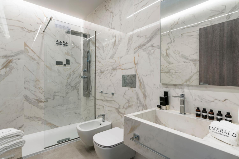 Bathroom 4, Emerald Hotel Residence Cefalu, Palermo