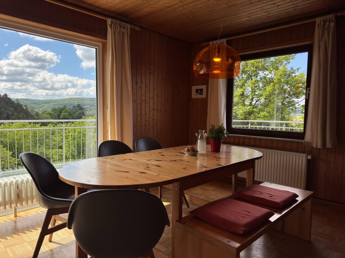 Living room 3, Ferienhaus Sackpfeifenblick, Hatzfeld, Waldeck-Frankenberg