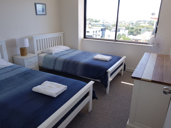 Bedroom 3, Burgess @ Kings Beach Apartments, Caloundra - Caloundra S.