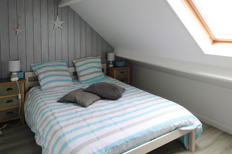 Bedroom 2, Holiday Home in France by Sandy Beach, Manche