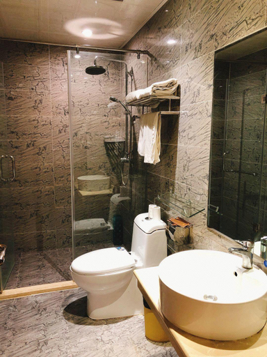 Bathroom 3, Jun Hotel Hebei Shijiazhuang Pingshan County Wanshou Road, Shijiazhuang