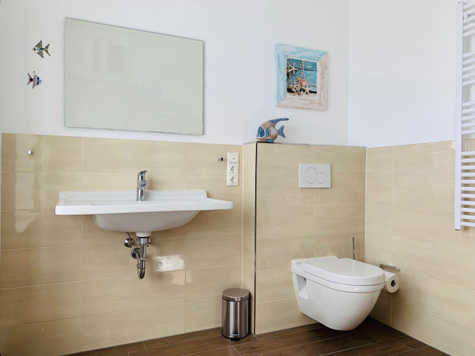 Bathroom, App Kronenburg, Rostock