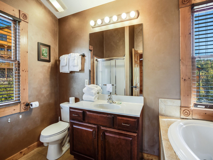 Bathroom 4, Heaven's View by Jackson Mountain Rentals, Sevier