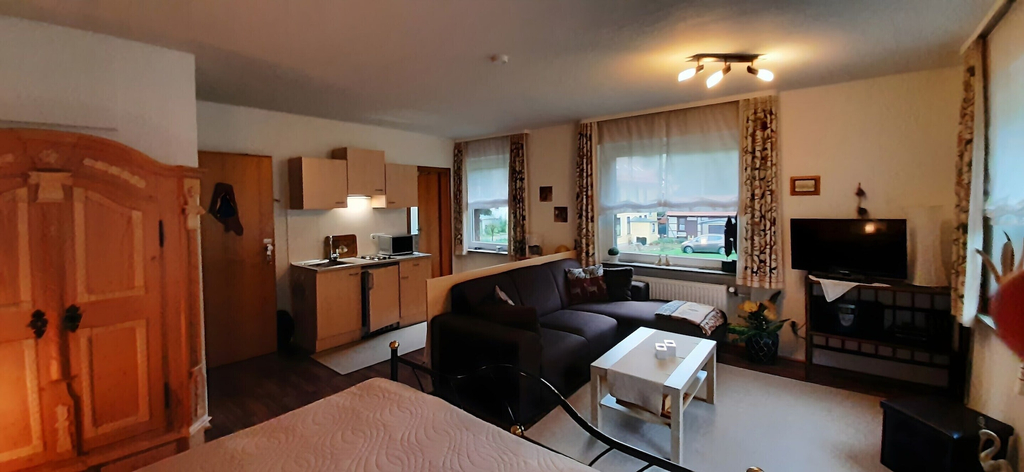 Living room 3, Enchanting Holiday Flat in the Harz Mountains, Goslar