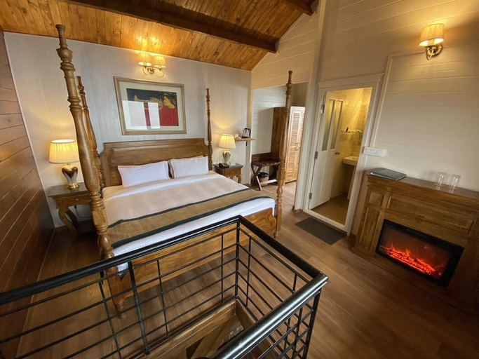 Bedroom 2, Larisa Resort Mussoorie, Dehradun