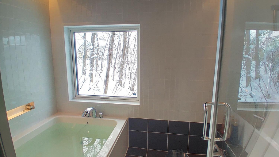 Bathroom 3, WhiteTree Lodge, Shinano