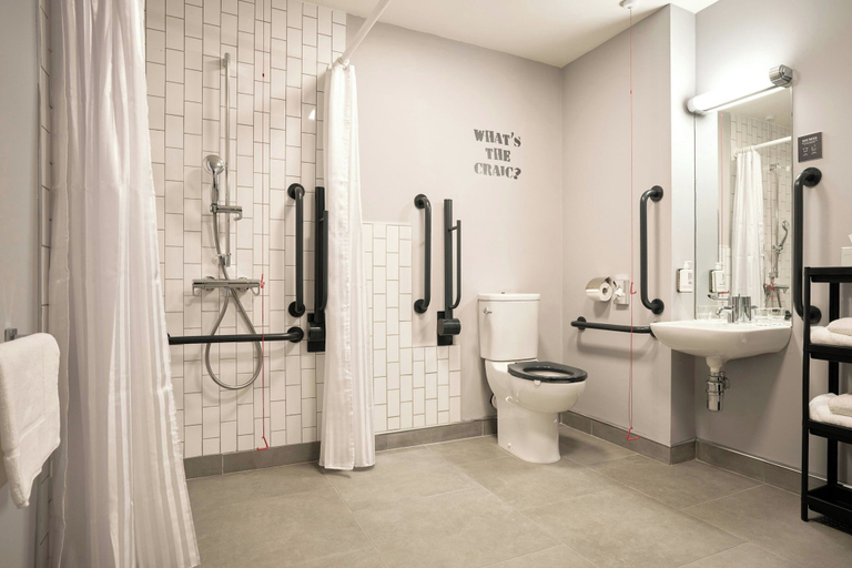 Bathroom 4, Moxy Dublin City, Dublin