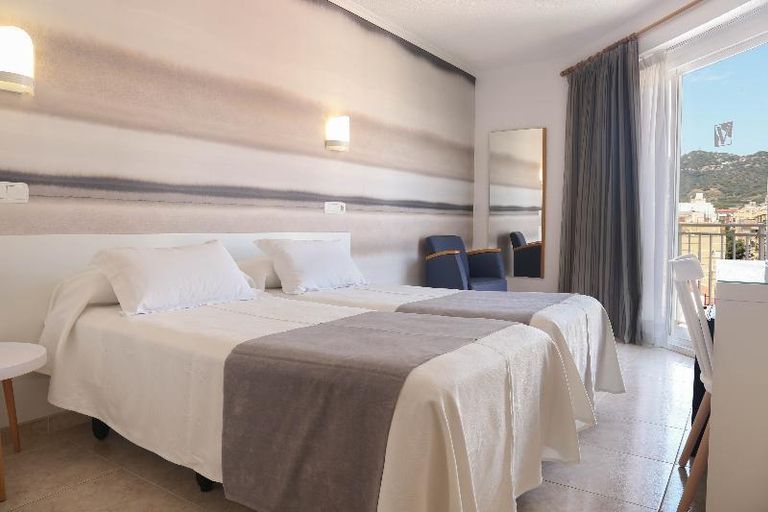 Bedroom 2, Hotel Volga, Barcelona
