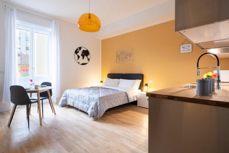 Bedroom 4, Residence Delle Erbe by Studio Vita, Bologna