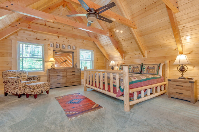 Bedroom, Lone Wolf Lodge by Jackson Mountain Rentals, Sevier