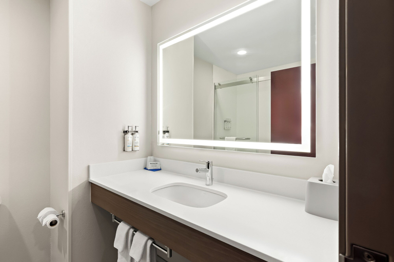 Bathroom 5, Holiday Inn Express & Suites PERRY by IHG, Noble