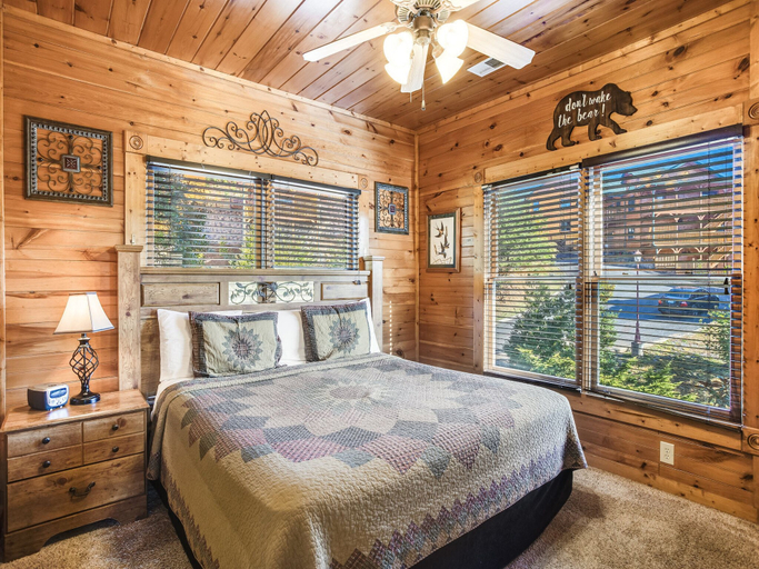 Bedroom 3, Heaven's View by Jackson Mountain Rentals, Sevier