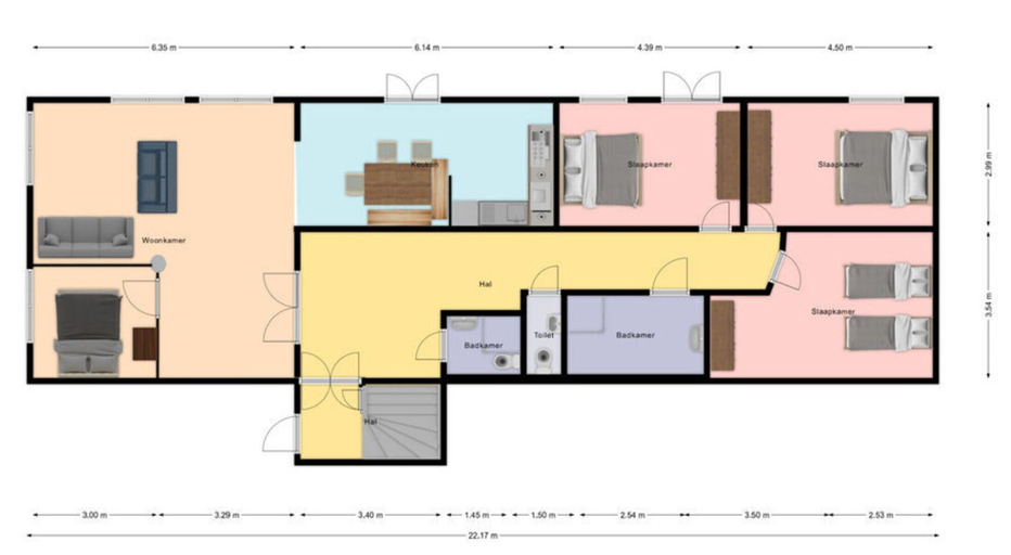 Floor plan 2, Narcissus Comfortable Holiday Residence, Liezen
