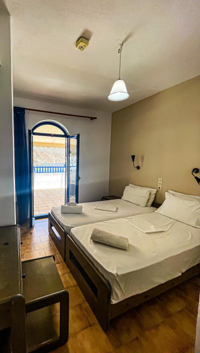 Bedroom 2, The Blue House, Crete