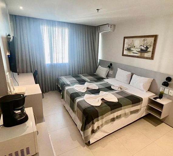 Bedroom 3, America Executive Apart Hotel Campos - LAMAG, Campos