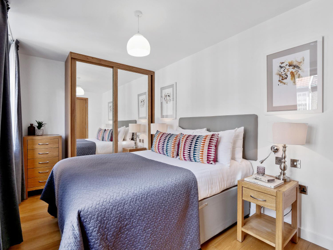 Bedroom 2, Cambric by Aeria Apartments, London