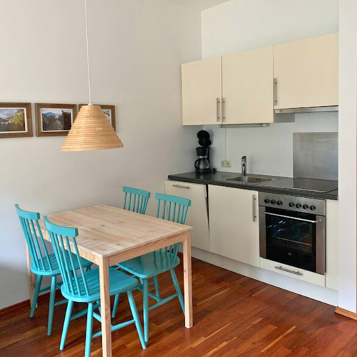 Private kitchen, Mountain-view Apartment in Salzburg, Sankt Johann im Pongau
