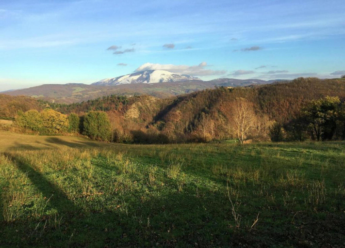 View from property 3, Timeless Holiday Home in Apecchio With Garden, Pesaro E Urbino