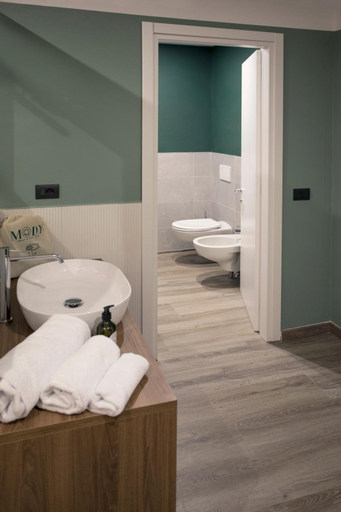 Bathroom 2, Moody smart & comfy Hotel, Arezzo