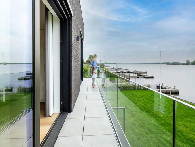 View from property 5, Attractive Villa With Jetty, Noord-Beveland