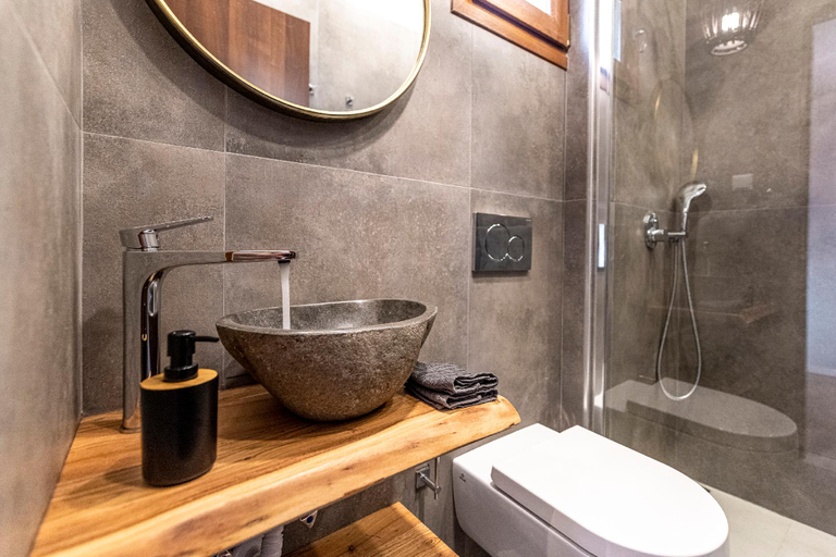 Bathroom 2, Entire house - 2B Luxurious Villa Io, With Private Pool And Stunningt Sea Views, Thessaly