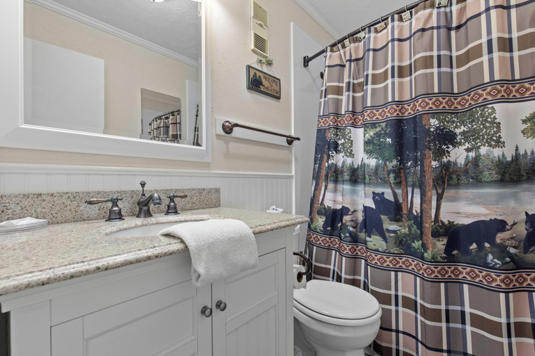 Bathroom, Bear Cub Retreat by Jackson Mountain Rentals, Sevier