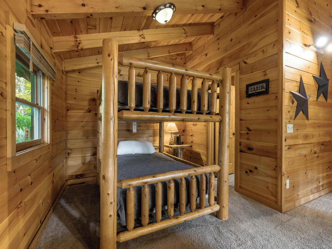 Bedroom 3, Bear Necessities by Jackson Mountain Rentals, Sevier