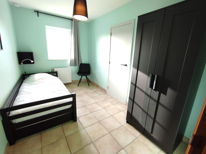 Bedroom 3, Luxurious Villa with Pool in the Ardennes, Liège