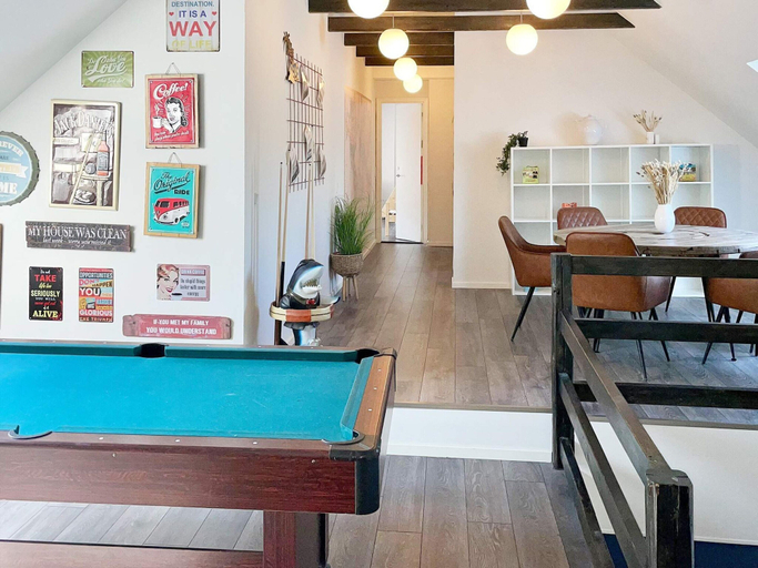 Game room, 5 Star Holiday Home in Grindsted, Billund
