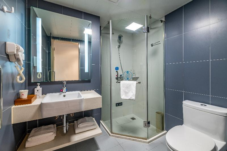 Bathroom 4, Hanting Hotel Hangzhou West Lake Wulinmen Hushu South Road, Hangzhou