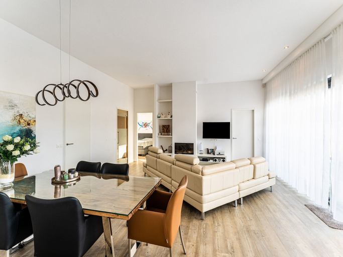 Living room 4, Holiday Home in Zeewolde With Sauna, Zeewolde