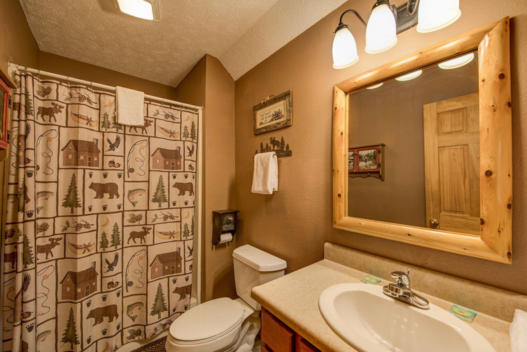 Bathroom 4, The Moose is Loose by Jackson Mountain Rentals, Sevier