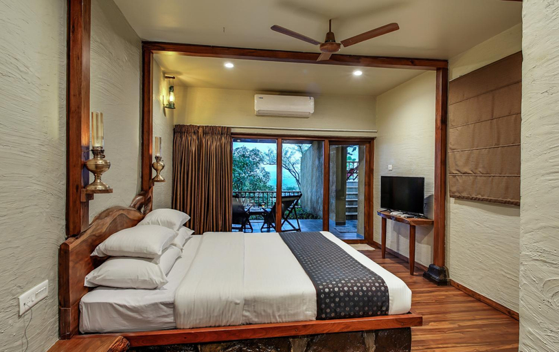 Bedroom 2, Nisarg Resort, Kolhapur