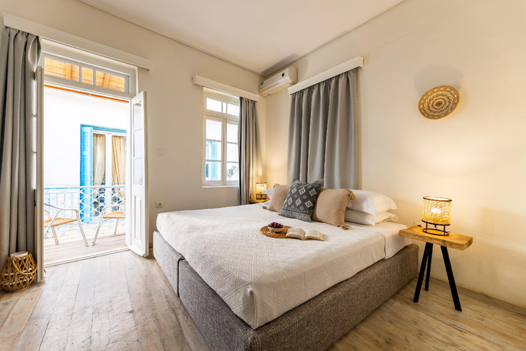 Bedroom, Casa Blue Old Port, Philian Collection, Thessaly