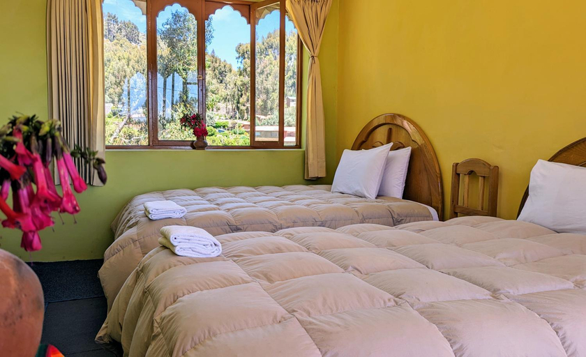 Bedroom 2, Amantani sol Andino, Lago Titicaca