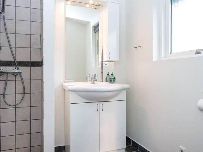 Bathroom 4, 4 Person Holiday Home in Hovborg, Vejen