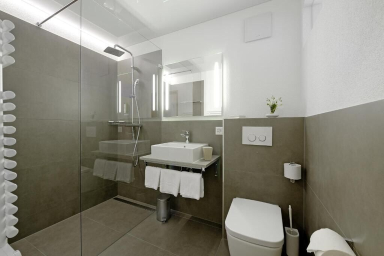 Bathroom, Hotel Al Ponte, Wangen