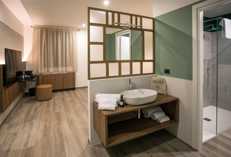 Bathroom 4, Moody smart & comfy Hotel, Arezzo