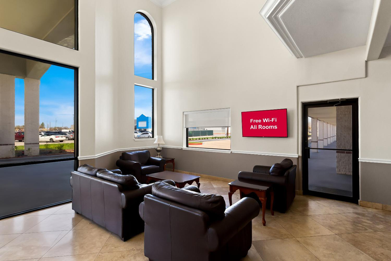 Public Area, Red Roof Inn Stafford, TX, Fort Bend