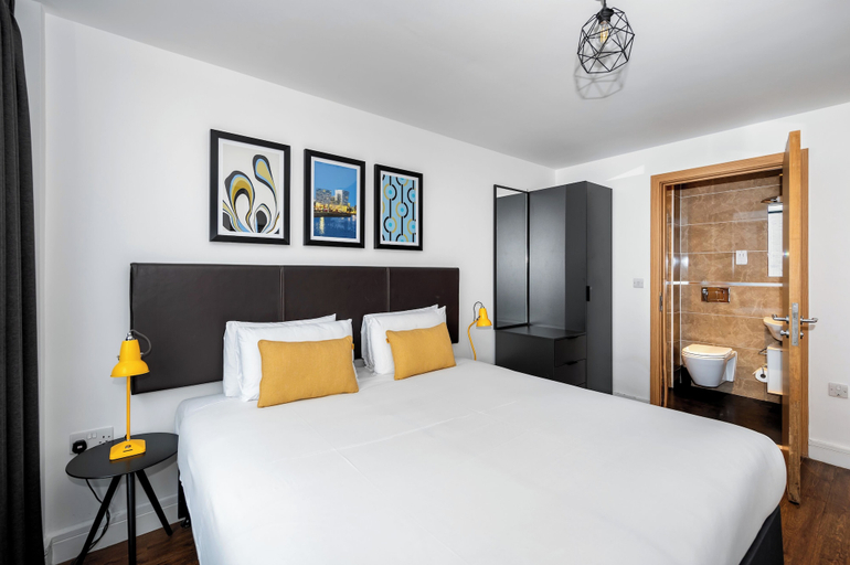 Bedroom 2, Staycity Aparthotels, Liverpool, City Centre, Sefton