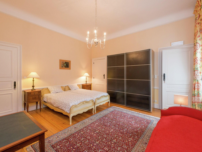 Bedroom 2, Beautiful manor house in a park near Rochefort, Namur