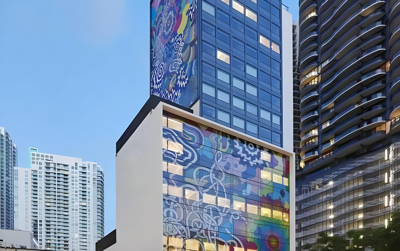 Exterior & Views 2, citizenM Miami Brickell, Miami-Dade