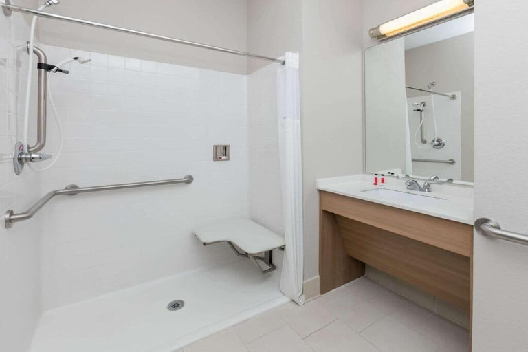 Bathroom 3, Permian Studio Apartments, Ward