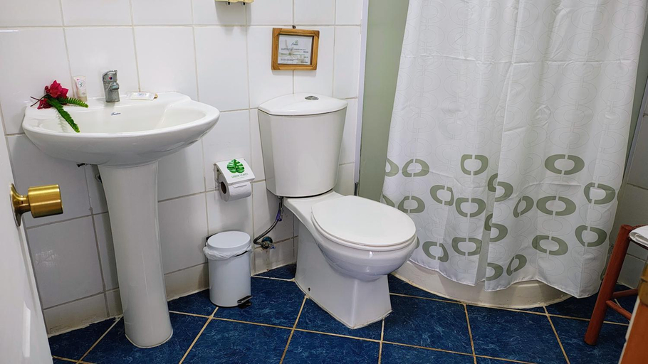 Bathroom, Hotel Gomero, ísla de Pascua